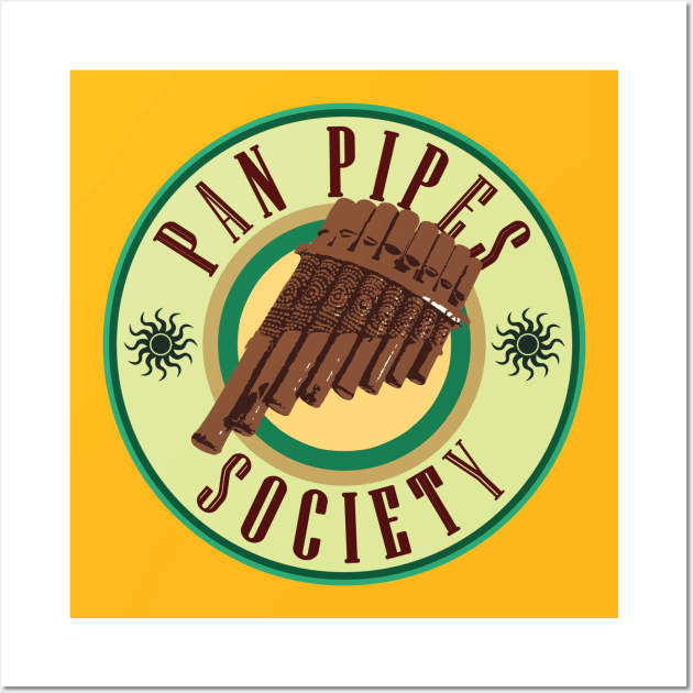 Pan Pipes Society Wall Art by RagsNTags